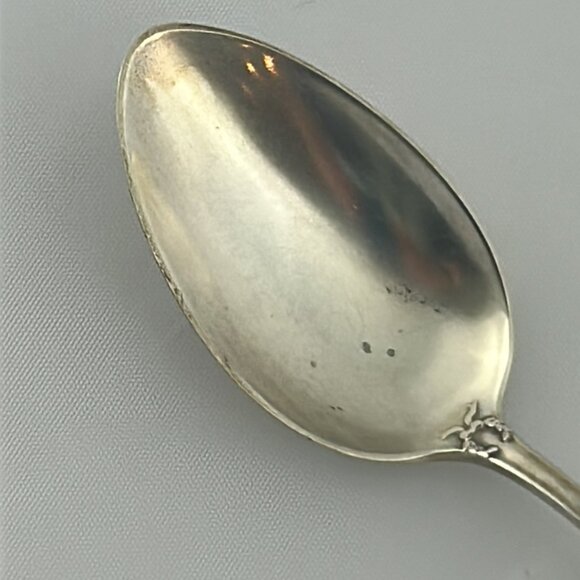 Vintage Watson Company Sterling Silver Monogram M 5 O'clock Teaspoon Spoon - Picture 7 of 8